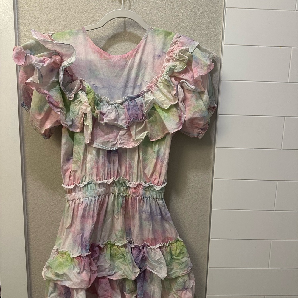 Stellah Pastel Tie-Dye Top